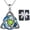 Aug, variant on Birthstone Witch Knot Necklace, Celtic Trinity Knot Pendant for Women – 12-Month Birthstone Jewelry for Daily Wear, Birthday & Gift for Her