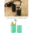 thumbnail image 3 of Funda Para Cepillo De Dientes Para Viajes, Camping, Viajes, Cepillo De Dientes, Pasta De Dientes, Soporte Para Baño, Caja Protectora, Taza, Tazas De Viaje, Negro JM, 3 of 4