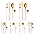thumbnail image 4 of Spoons and Forks Set Stainless Steel 24 Piece Stainless Steel Cutlery Set for 6 People Including Spoon Knife and Fork Polish Stainless Steel Knife Set Knife Set Stainless Steel, 4 of 9