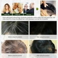 thumbnail image 2 of Champú para teñir el cabello con esencia de aceite de argán marroquí 3 en 1, 400 ml, oscurece y cubre las canas, coloración natural enriquecida, cuidado del cabello para hombres y mujeres, 2 of 6