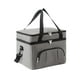 thumbnail image 3 of Fiudx Lonchera Térmica, Bolsa Térmica a Prueba de Fugas, Correa Ajustable para El Hombro, Diseño Multibolsillos, Lonchera Personalizada para Adultos, Trabajo de Oficina, Picnic, Tamaño 26 X 21 X 19 C, 3 of 7