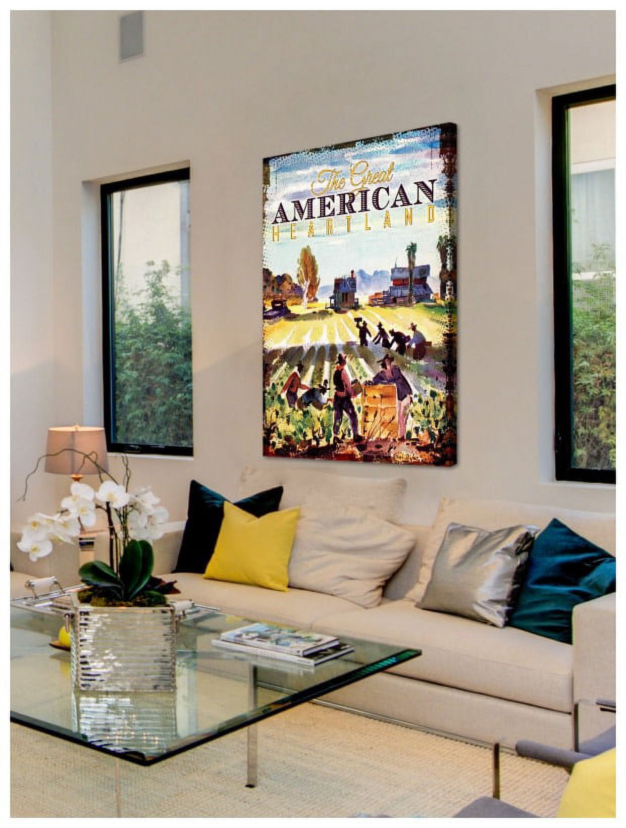 Marmont Hill "Farm Veggies" Painting Print on Canvas