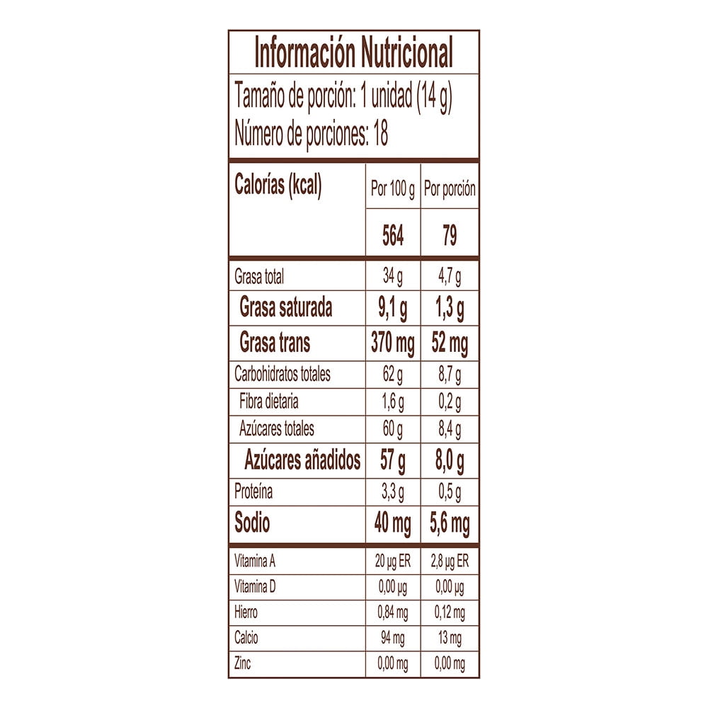 Nucita Bicolor Hazelnut Cream 18 Count 8.9oz, allergens contained