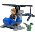thumbnail image 2 of LEGO Jurassic World: Owen with Helicopter and Baby Raptor Blue, 2 of 4