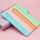 thumbnail image 2 of Lápiz de madera HB con goma de borrar para niños, lápices de varios colores para dibujar Macaron, papelería de escritura escolar, 12 unidades por lote, nuevo, 2 of 4