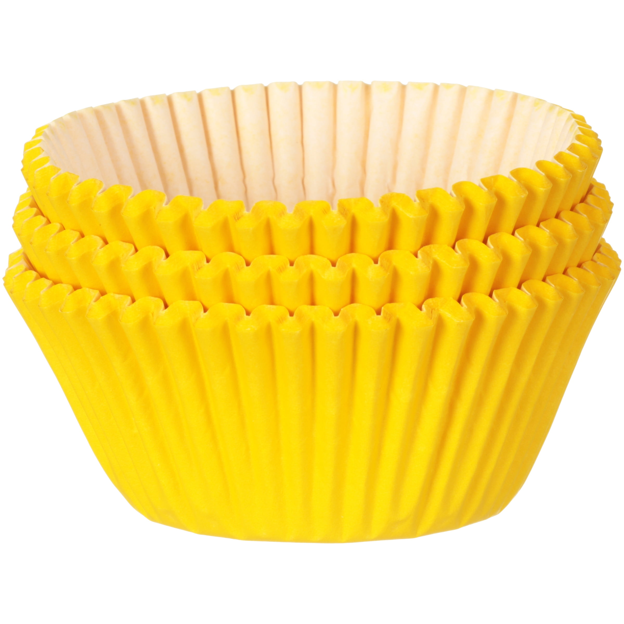 Wilton® Yellow Baking Cups 75 ct Carded Pack