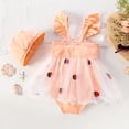 thumbnail image 6 of Kids Girls Swimsuit Ruffle Skirt 1 Piece Bathing Suit Toddler Summer Swimwear Clothes, 6 of 8