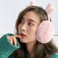 thumbnail image 6 of FADAACAI Womens Ear Muffs Winter Warm Earmuffs Deer Horn Cute Earmuffs Cold Proof Warm Sleeve Earmuffs Fuzzy Earmuffs Earmuffs for Women Winter Clearance！, 6 of 6