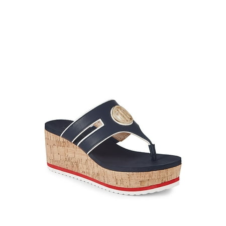 Best Galley Cork Platform Wedge Sandals deal