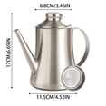 thumbnail image 3 of Creatine Food Grade Thickened 316 Stainless Steel Dispenser—Non Dripping Home Kitchen Strainer Storage Container With Large Capacity For Soy 950ml, 3 of 9