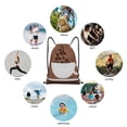 thumbnail image 6 of Sikiie Coffee Cafe Cup Drawstring Backpack Drawstring Bags, Draw String Back Bag for Sports, Gym, Travel, Swimming, Beach-Small, 6 of 6