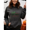 thumbnail image 4 of Everyday Christmas Christmas Hoodie for Men Women, Holiday Pullover Hooded Sweatshirt, Cozy Cotton Poly Blend, Funny Winter Xmas Gift Outfit, 4 of 5
