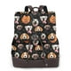 thumbnail image 1 of Disketp Different Breeds Of Dogs Mochila de Cuero para Mujer, Bolso de Espalda Antirrobo con Estilo para Viaje, Trabajo y Uso Diario, 1 of 4