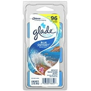 Glade Wax Melts Air Freshener, Scented Candles With Essential Oils For Home And Bathroom, Blue Odyssey, 6 Count