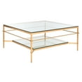 thumbnail image 2 of SAFAVIEH Couture Mieka Glam Metal Coffee Table, Gold, 2 of 5
