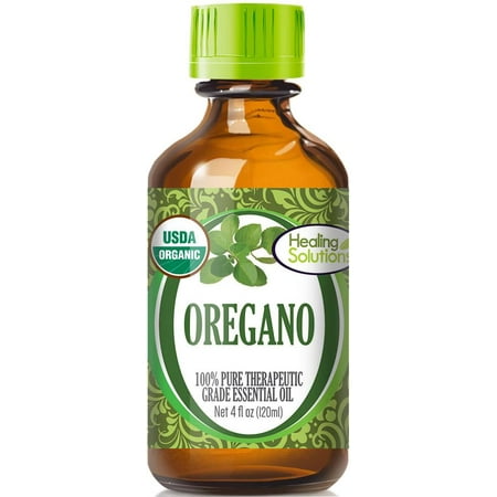 Organic Oregano Essential Oil (100% Pure - USDA Certified Organic) Best Therapeutic Grade Essential Oil -