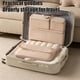 thumbnail image 3 of Organizador de Bolsa de Almacenamiento Bolsa de Almacenamiento Compresible para Viajes Organizador de Ropa Portátil Bolsas de Almacenamiento de Ropa de Poliéster Rosa, 3 of 6