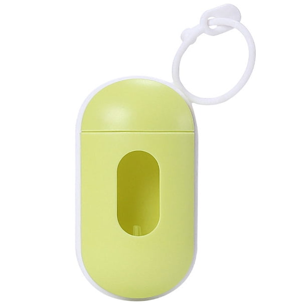 Dispensador de bolsas de basura para mascotas Methold organizador reutilizable portátil color verde