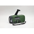 thumbnail image 1 of Miniradio de emergencia recargable con energía solar enlatada a mano con función de iluminación, 1 of 6