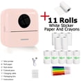thumbnail image 4 of Pocket Printer  Wireless BT Thermal Printers With 11 Rolls Printing Paper And 1200mAh, 4 of 5
