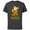 Charcoal, variant on Beauty and the Beast Cogsworth Stop Wasting My Time - Short Sleeve Cotton T-Shirt for Adults - Customized-Charcoal Heather