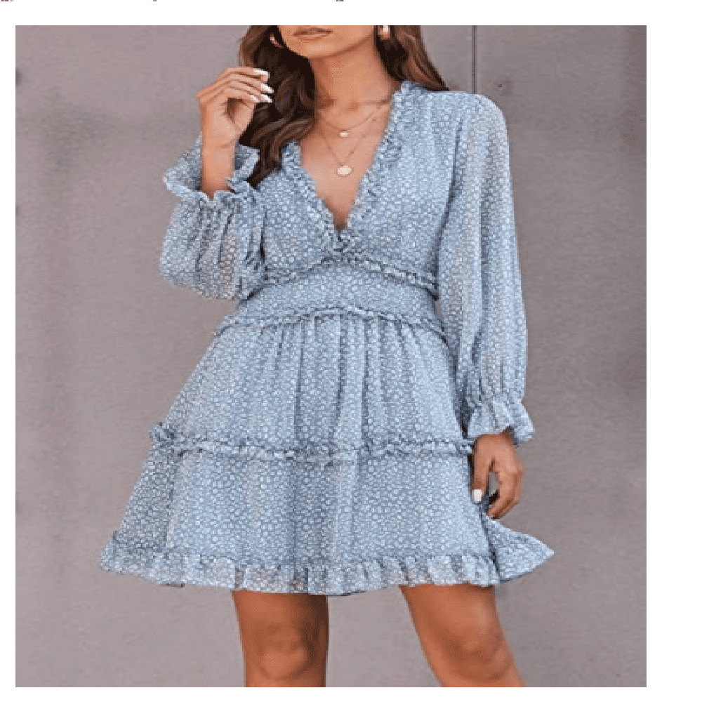 Womens Square Neckline Long Sleeve 