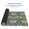 thumbnail image 3 of Naloa Deer And Flowers Gaming Mouse Pad Large Mouse Mat Long Extended Desk Pad Non-Slip Rubber Mice Pads Stitched Edges Thin Pad (16x29.5 Inch), 3 of 8