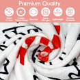thumbnail image 4 of To My Wife Blanket from Husband,Valentines Day Gifts for Wife,Wedding Anniversary Romantic Gifts for Wife Birthday Christmas Valentine's Mother's Day,Love Letter Printed Throw Blanket 60” x 50”, 4 of 5