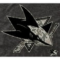 thumbnail image 2 of Men's San Jose Sharks Black Rink Warrior Tri-Blend T-Shirt, 2 of 2