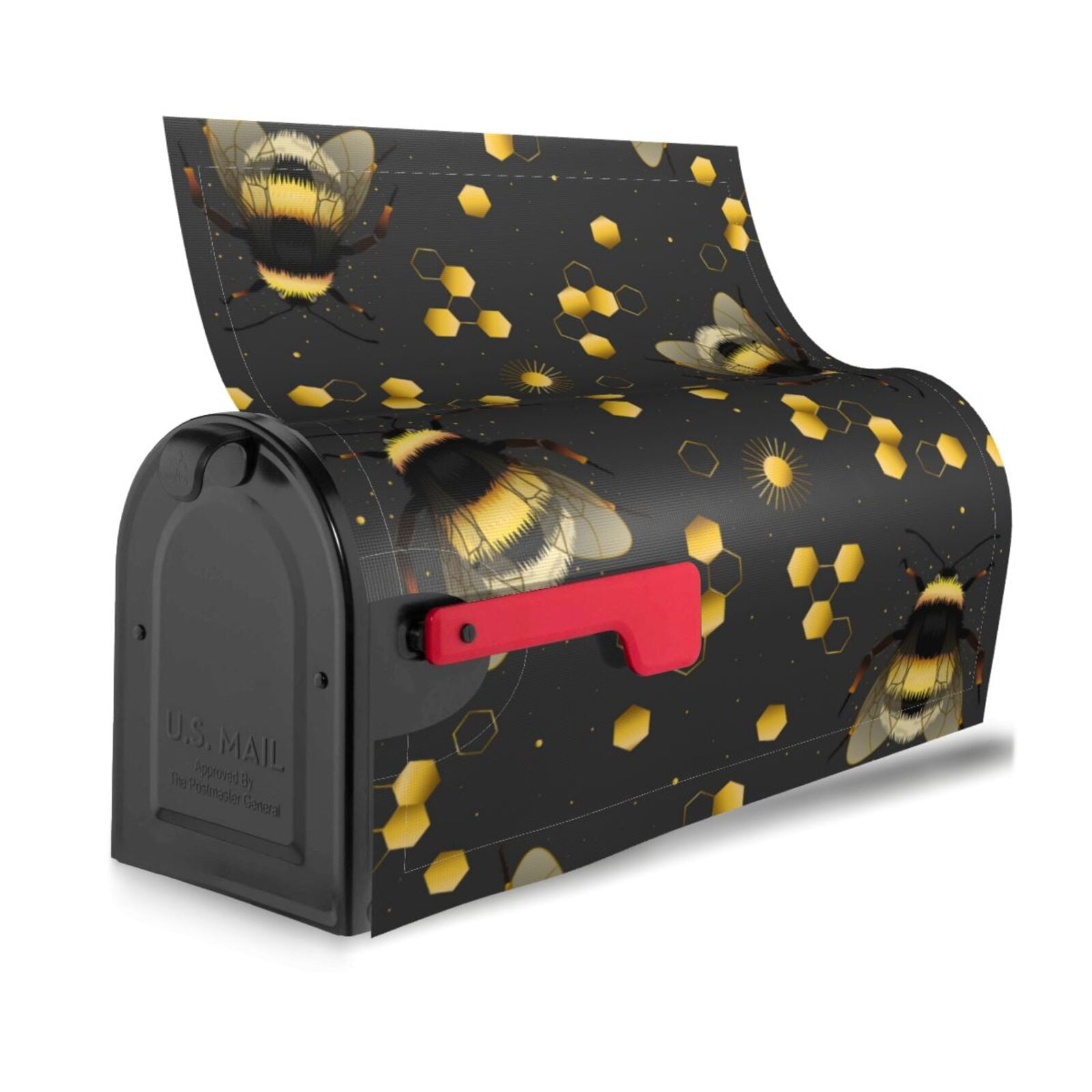 Kdxio Magnetic Mailbox Cover 21x18 in Mailbox Cover Outdoor Decoration Holiday Mailbox Covers for Home Garden Yard-21x18 in
