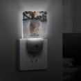 thumbnail image 4 of Mufasa Luz nocturna LED con sensor de anochecer a amanecer para dormitorio, baño, pasillo, escaleras - Lámpara LED nocturna de enchufe, 0.5W - 1 pieza, 4 of 6