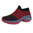 thumbnail image 3 of 1 par de zapatos deportivos de suela gruesa para mujer, zapatos con colchón de aire, zapatos transpirables, 3 of 5