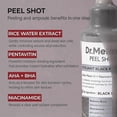 thumbnail image 3 of Peel Shot Glow Rice Ampoule Duo - White & Black Rice Ampoule for Brightening, Exfoliating Face & Body Scrub, Dead Skin Cells Blackheads Remover, 3 of 5