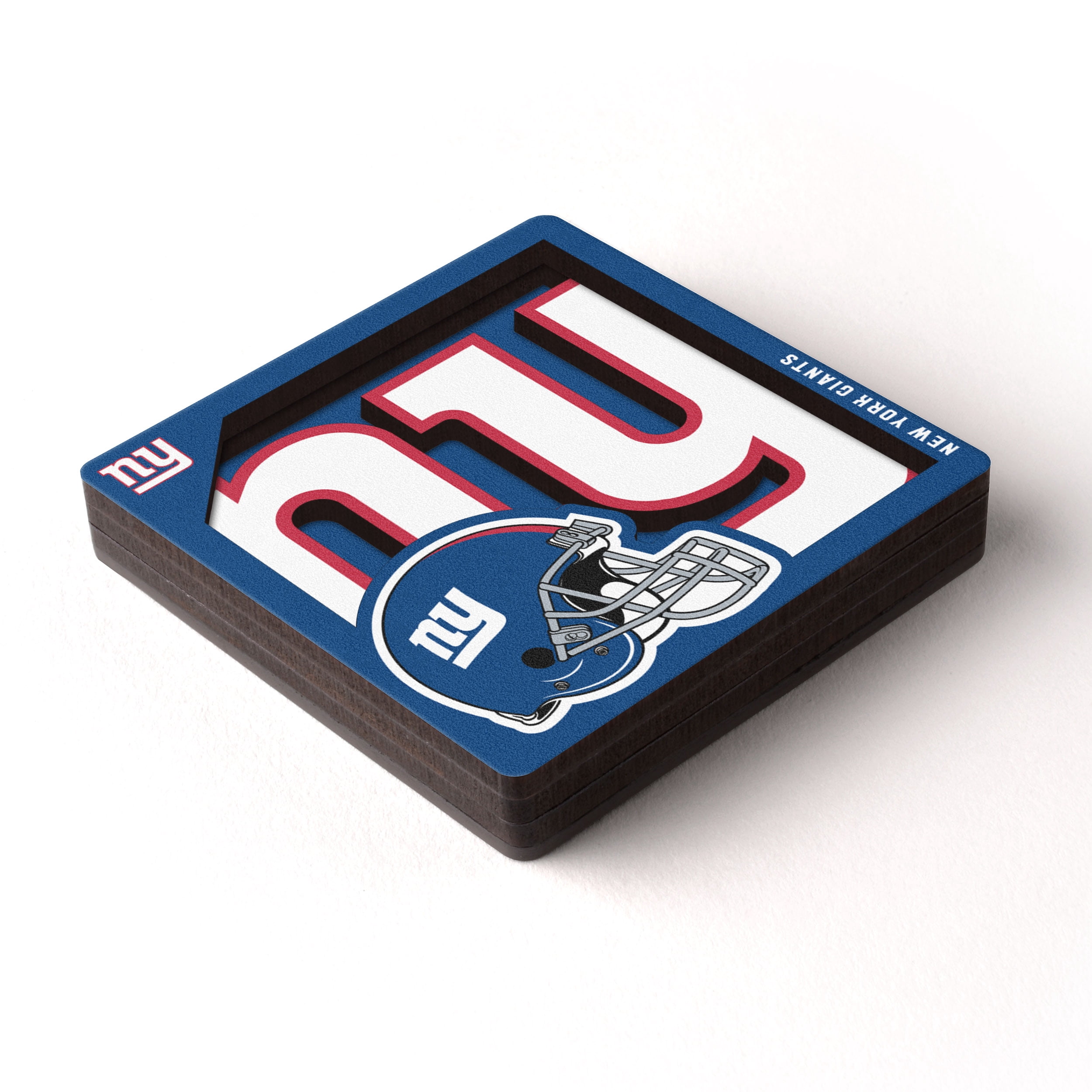 YouTheFan NFL New York Giants 3D Logo Series Magnet