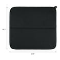 thumbnail image 6 of Unique Bargains Absorbent Microfiber Kitchen Drying Mat 17.7*15.7 in Black, 6 of 6