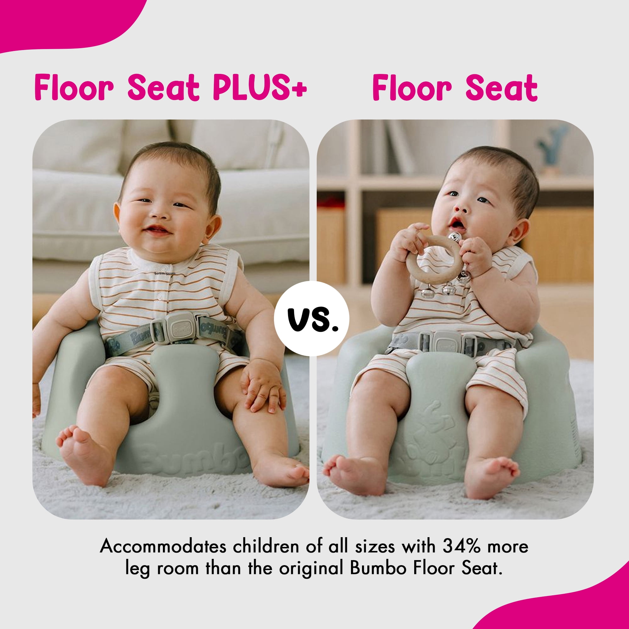 Floor Seat PLUS+, Agave