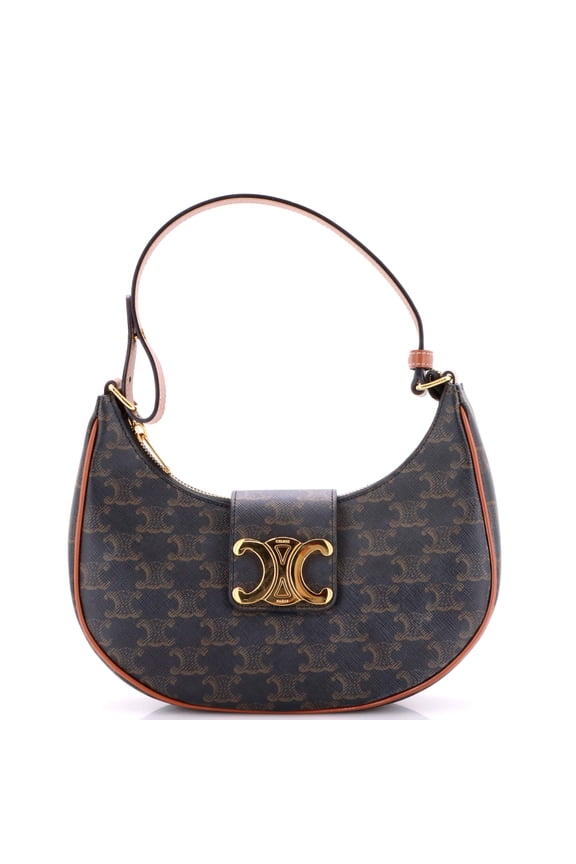 Pre-Owned Ava Triomphe Bag Triomphe Coated Canvas By Rebag