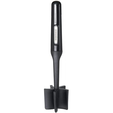 Farberware 5211438 Professional Heat Resistant Nylon Meat and Potato Masher, Safe for Non-Stick Cookware, 10-Inch, Black