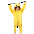 thumbnail image 4 of Kigurumi-Pijama de dibujos animados para niños, disfraz de carnaval, ropa de casa, Tigre, unicornio, dinosaurio, jirafa, vaca, 4 of 4