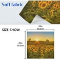 thumbnail image 7 of GZHJMY Sunflower Cloth Napkins Set of 1, Reusable Washable Polyester Dinner Napkins for Family, Restaurant, Wedding, Party Decor 20 x 20 Inch, 7 of 7