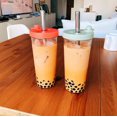 thumbnail image 2 of HAHADAXA 24 oz Étanche, Grand Paille en Acier Inoxydable pour Bubble Tea et Boba/ Tasse Boba Réutilisable et Gobelet à Smoothie avec Couvercle Refermable Bouchon / Va au Lave-Vaisselle / Sans BPA / Incassable - Sauge, 2 of 6