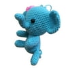 DIY Mini Crochet Set - Elephant Craft Set Crochet Animal to Crochet Yourself for