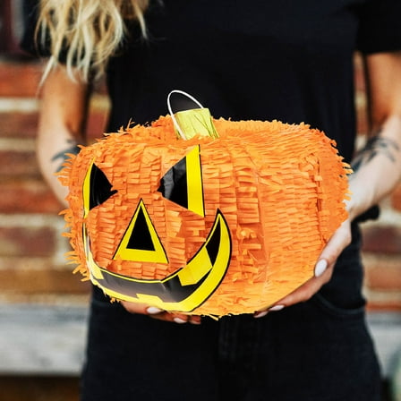 Toyvian  Pinata Set Pumpkin Decorations for Celebrations Paper 1 Set