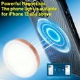thumbnail image 4 of Magnetic Selfie Light for MagSafe iPhone, LED Phone Light for Vlog Makeup Video Conference, Ring Light with Stand Function & 3 Light Modes, Gold, 4 of 8