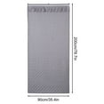 thumbnail image 3 of Thermal Insulated Energy Saving Door Curtain 36x80 Inch for Bedroom Living Room Apartment Blocks Draft Retains Heat Winter Warmth Thick Cotton Fabric Door Cover, 3 of 5