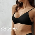 thumbnail image 3 of Women Wireless Bra Smoothing Seamless Stretch Wirefree Comfort Bra, 3 of 8