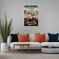 thumbnail image 5 of Vintage Motivational Inspirational Retro Tourism Wall Art Mount Rushmore Travel Poster Decor for Office Home Study Print Poster, 5 of 8