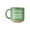 Green, variant on Ceramic Mug With Geometric Pattern Large Capacity Coffee Tea Cup With Comfortable Handle And Matte Finish For Home Office Use