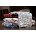 thumbnail image 6 of Dearfoams 100% Cotton Flannel Super Soft Sheet Sets, Snowflakes, Queen, 6 of 6