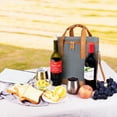 thumbnail image 6 of Tirrinia Polyester Leakproof Insulated Wine Tote Cooler Bag,Wine Carrier,Champagne Carrier Bag,Portable Waterproof Wine Bag, 6 of 7
